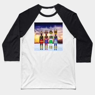 EKE, ORIE, AFO, NKWO / KPAKPANDO UMU INYOM By SIRIUS-UGO-ART Baseball T-Shirt